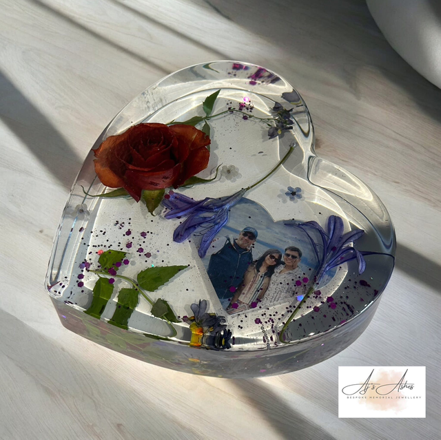 Deep pour heart medium 