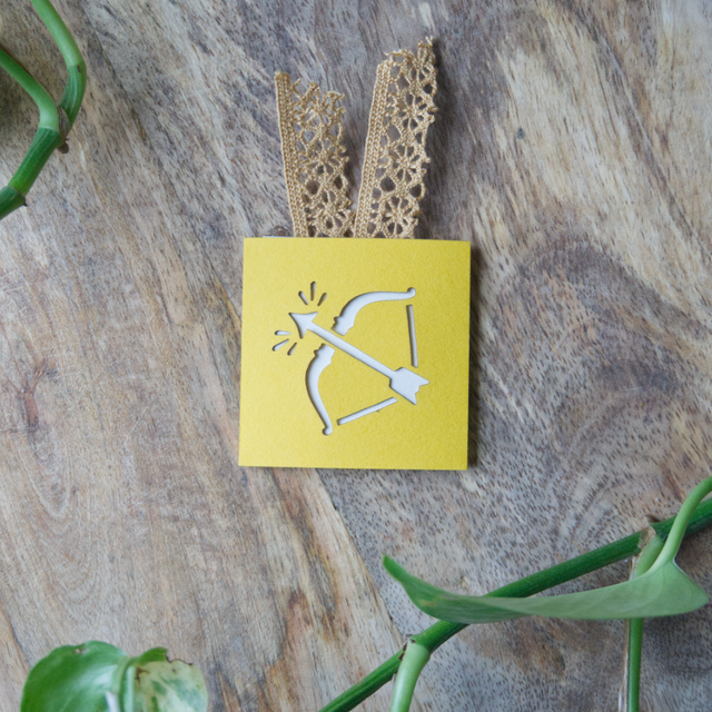 Mini-Carte Heroic Fantasy "Arc" (5 x 5 cm)