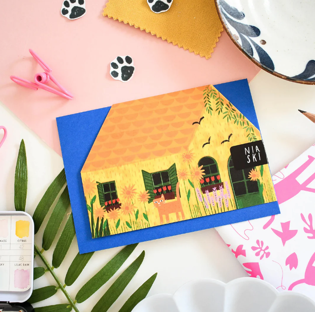 Vincat Van Gogh cat house