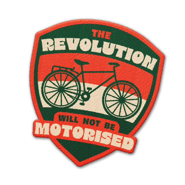 Bike Embroidered Patch
