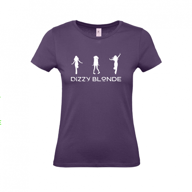 Dizzy blonde Ladies T shirt