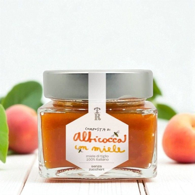 Composta di Albicocche con Miele - Dispensa Rubini - 250gr