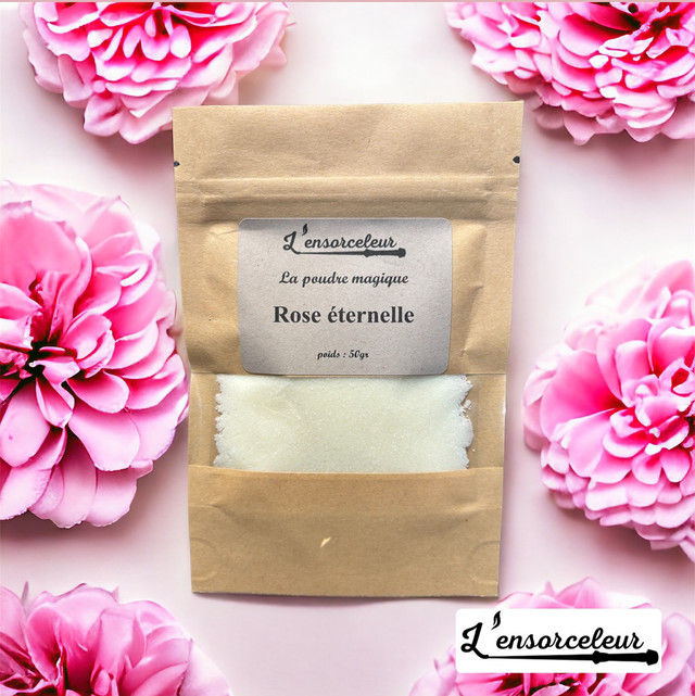 Poudre magique Rose éternelle