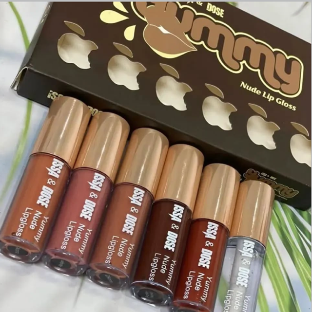 Lot de 6 Gloss Issa & Dose