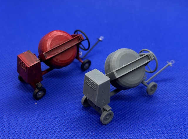 7mm / 0 gauge Cement Mixer Rotated Drum