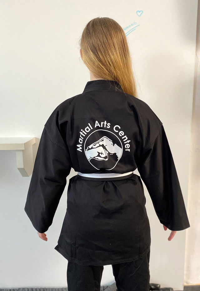 Kampfsportanzug schwarz - Martial Arts Center