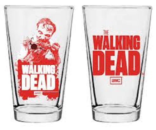 The Walking Dead: Red Zombie Glass