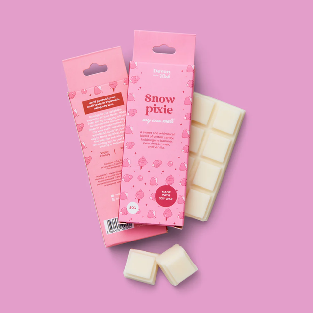 Snow Pixie Snap Bar Wax Melts Cotton Candy | Bubblegum | Pear Drops | Vanilla