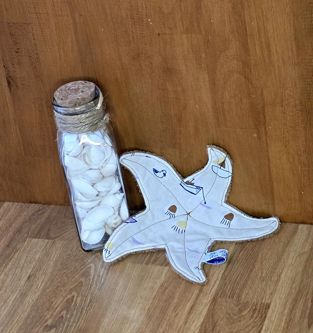 doudou plat étoile de mer