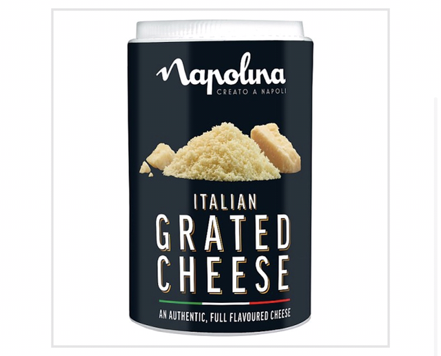Cheese, Napolina Italian Grated Cheese 50g