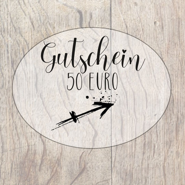 Wertgutschein - 50 Euro