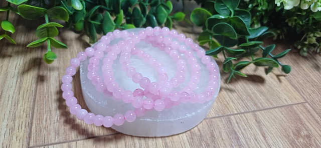 Rose Quartz Bracelet 6mm