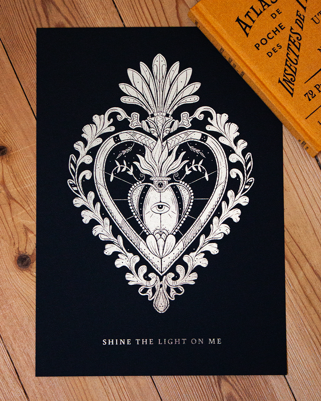 _A4-A5 / Shine the light on me argenté / Série limitée