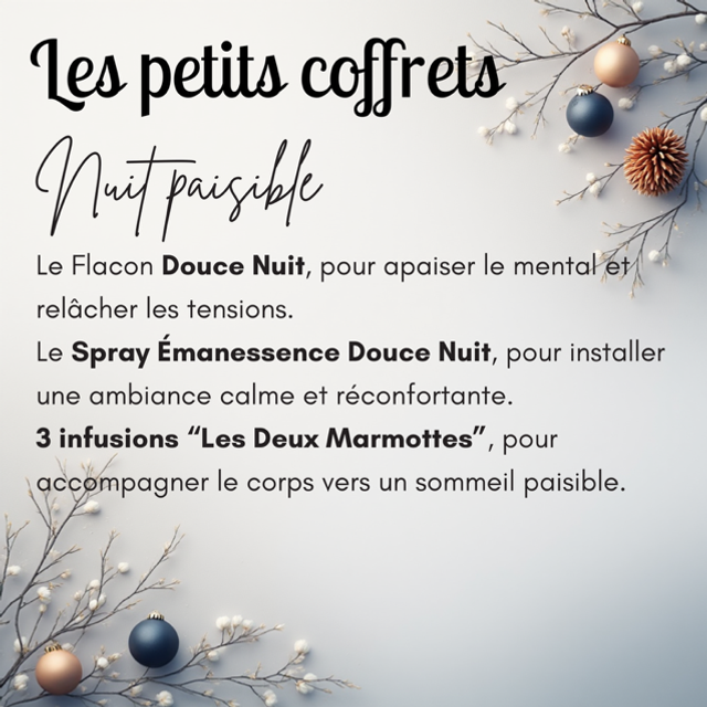 Les petits coffrets : Nuit paisible 