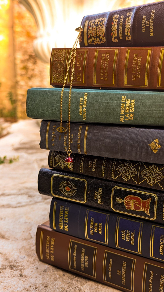 Marque-page Champignon rouge