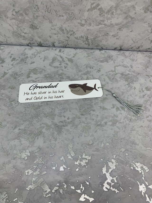 Grandad metal bookmark  