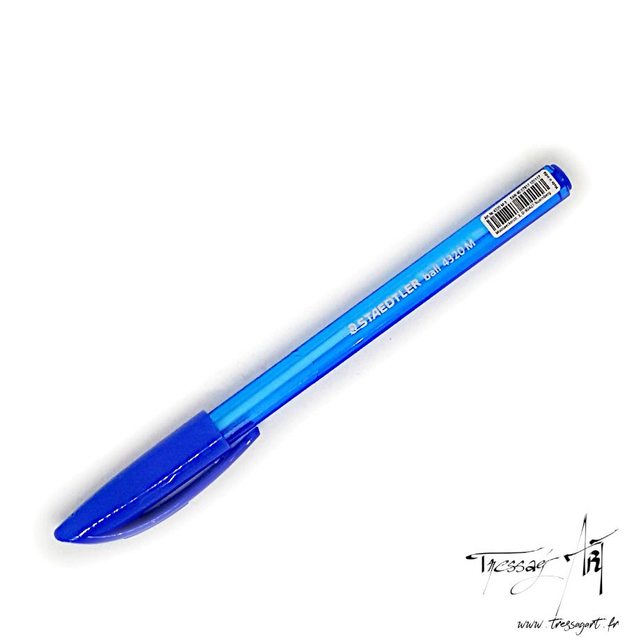 STAEDTLER - STYLO BILLE BLEU - ST020