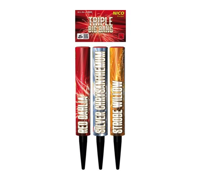 Einzelbukett Triple Big Bang 3er Beutel 