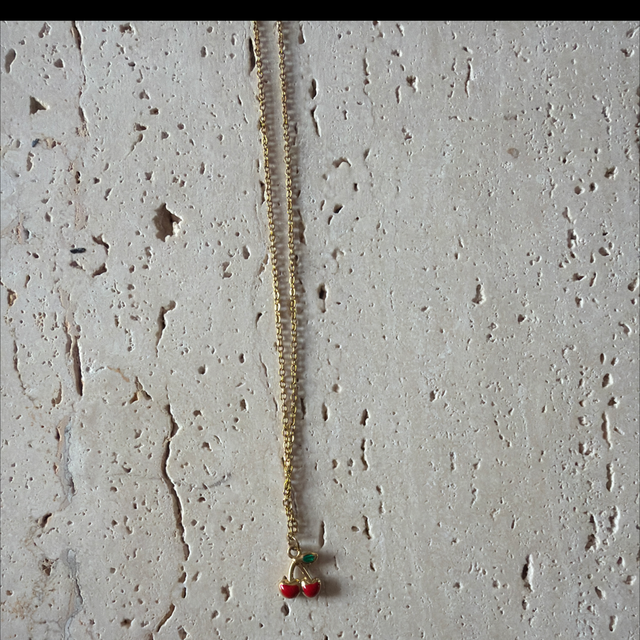 Ketting kers rood