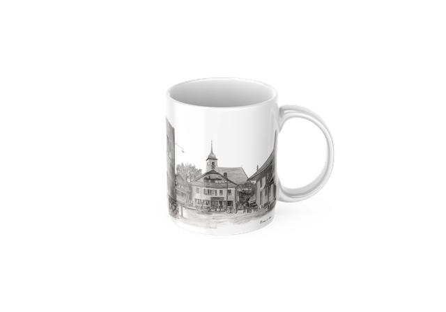 Mug en céramique, 330 ml. - selon cartes du Groupe Choral Intyamon