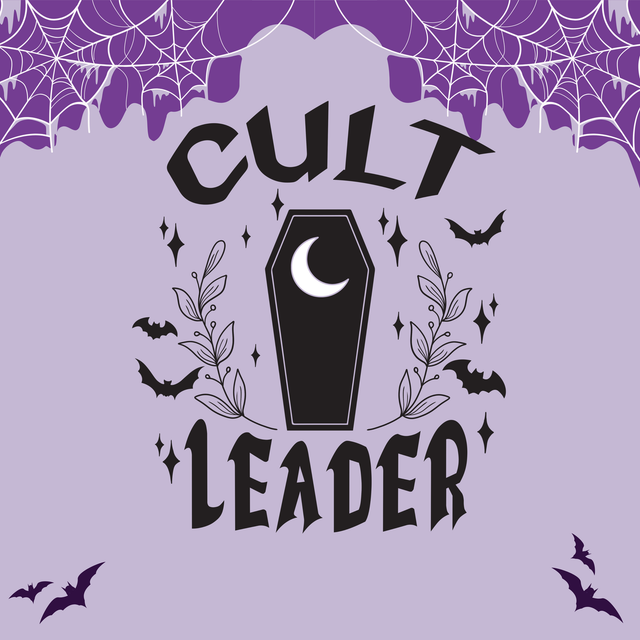 Cult Leader | Keyring, Pin or Phone Grip | 178