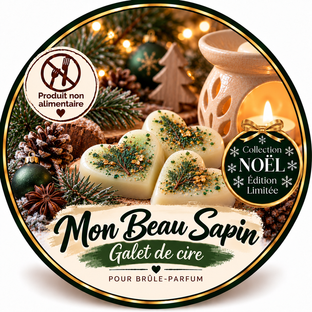 Galet de cire - Mon beau Sapin