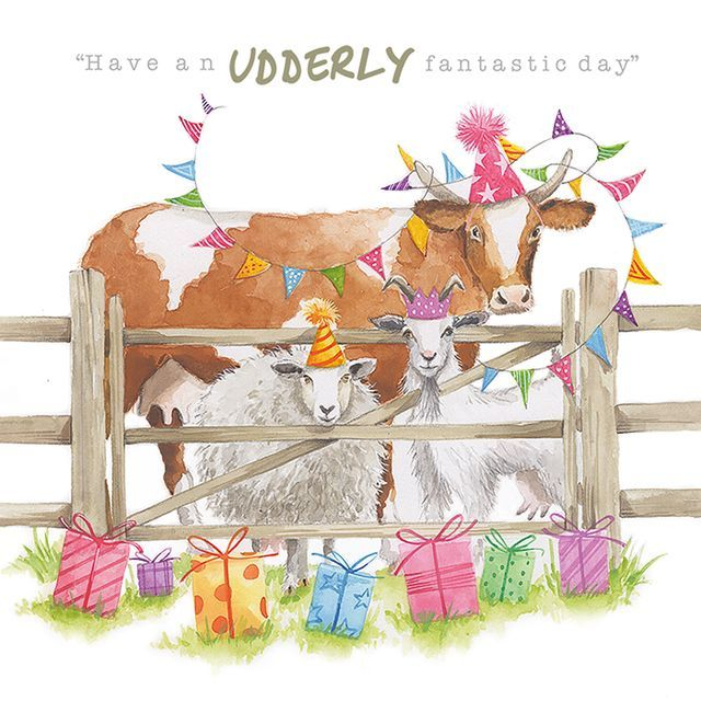 Udderly Fantastic Birthday A025