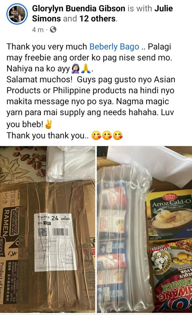 From Customer Mrs Gibson(September 2023-England)