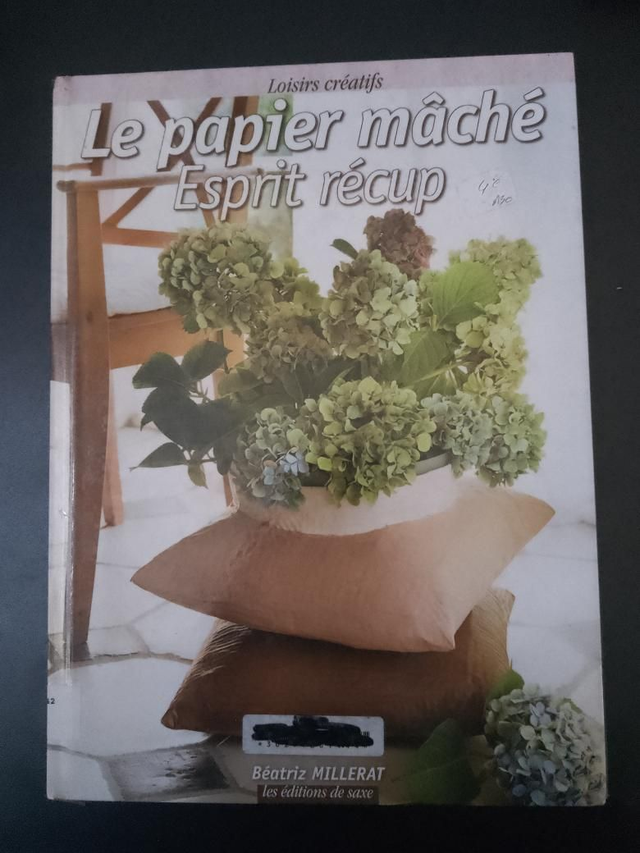 Le papier mâché, esprit récup, Béatrice Millerat