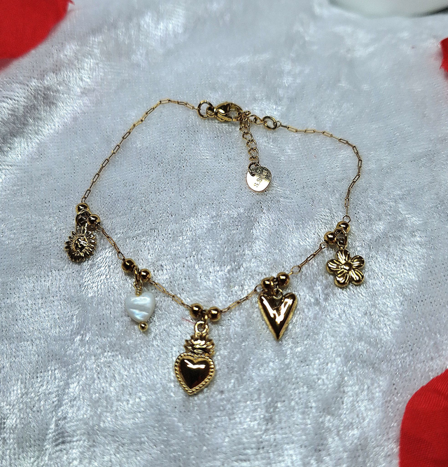 Sacha-Bracelet "sacré cœur"