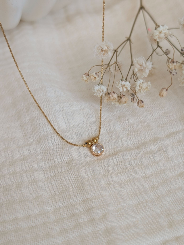 Collier POEMA strass