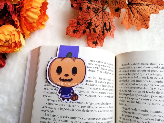 Soponcio/Jack Marcapáginas/Bookmark | Animal Crossing | Halloween