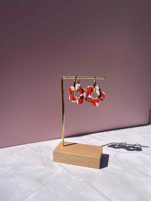 Pampilles imprimé coquelicot