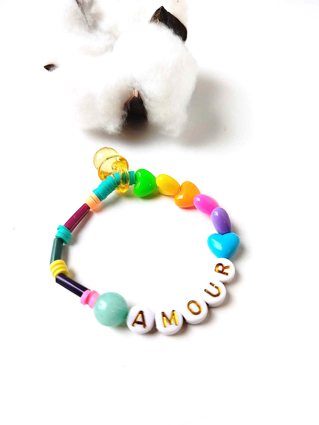 Bracelet message Bienveillant pour les KIDS - 4/6 ans