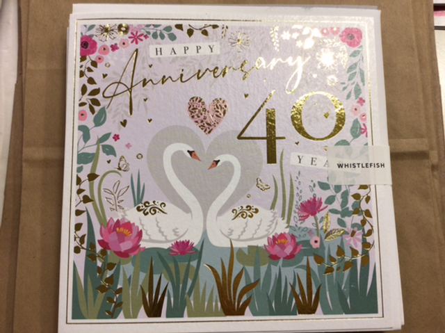 Anniversary 40th Ruby WF