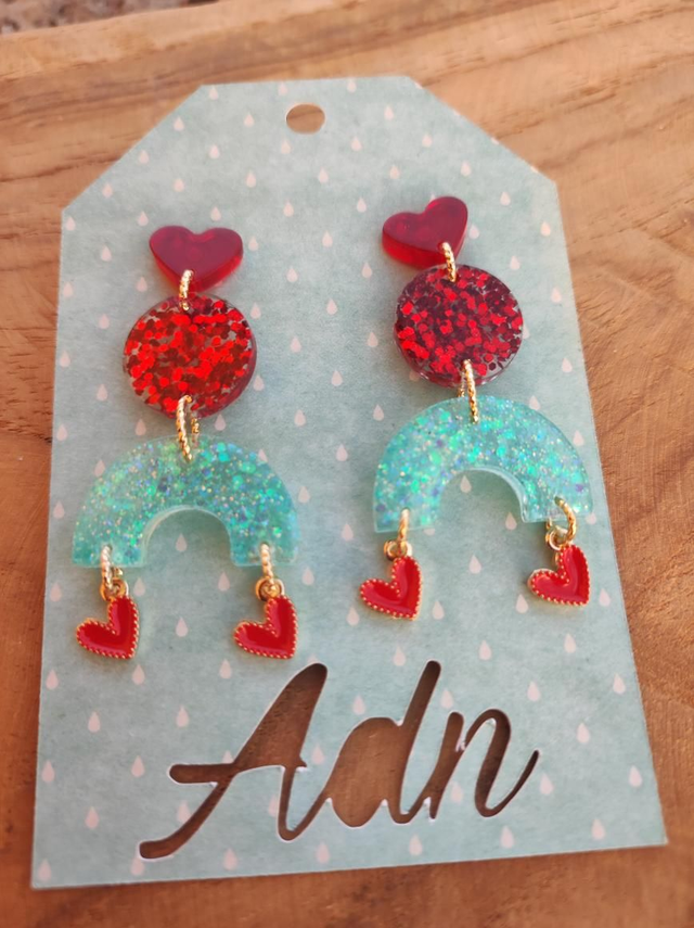 Boucles d&#039;oreilles &#039;Love Rain&#039;
