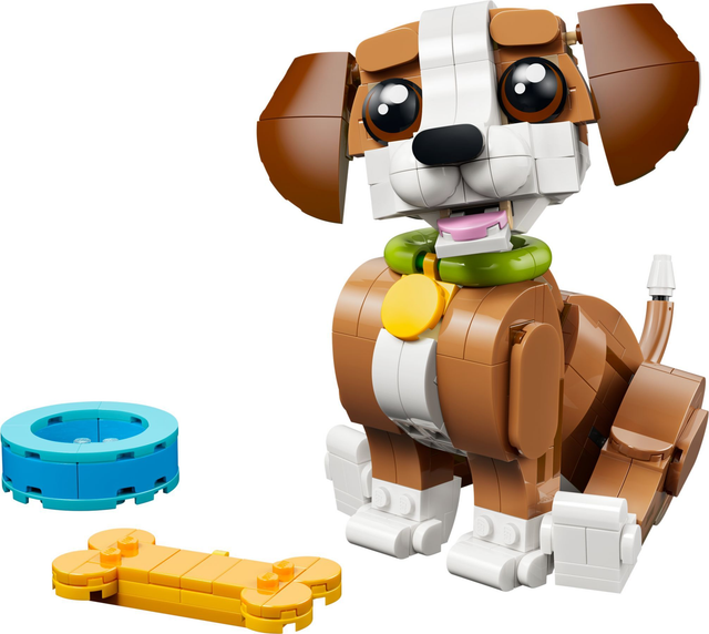 LEGO 31382 Niedliche Tiere: Verspielter Welpe
