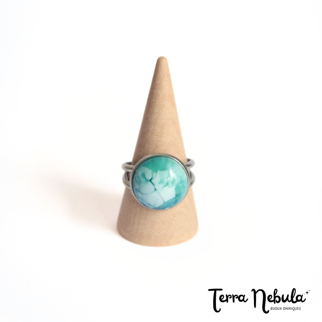 Bague Galion Bleu | BA029