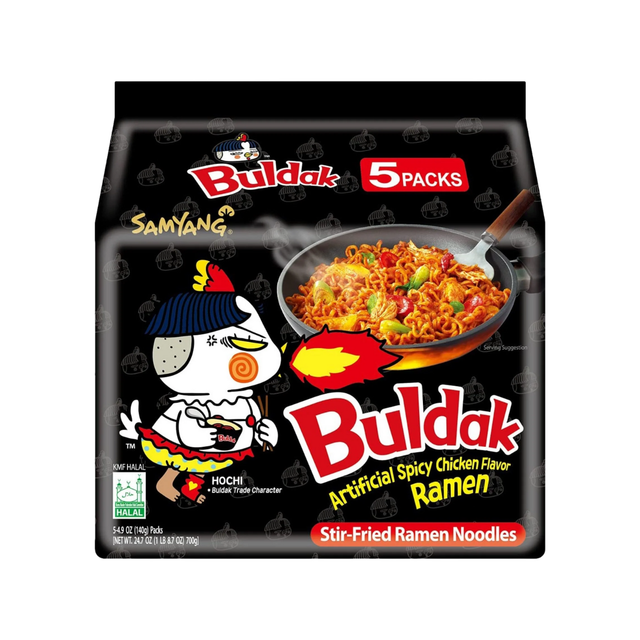 Samyang Buldak Original Hot Chicken Flavor Ramen Noodles – Spicy Korean Noodle Soup
