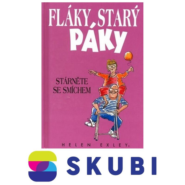 Kniha Fláky starý páky - Stárněte se smíchem - Helen Exley