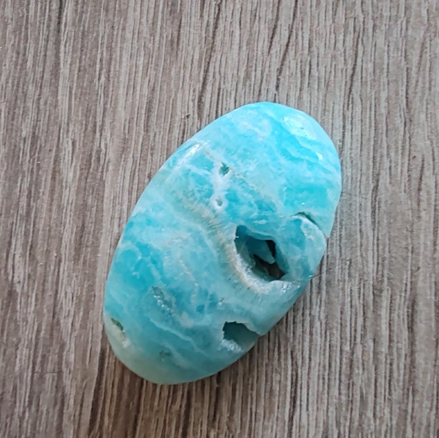 Aragonite bleue galet 