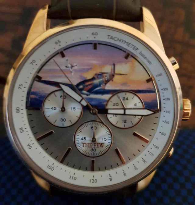 Helden am Himmel, Spitfire Herrenarmbanduhr, OVP