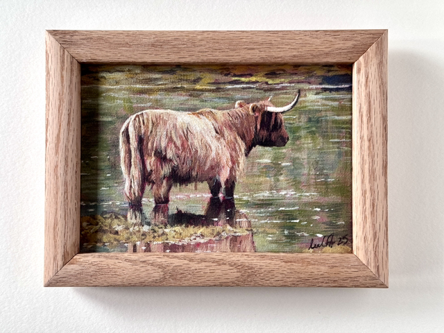 ‘Highland Cow 1’ - original acrylic painting 