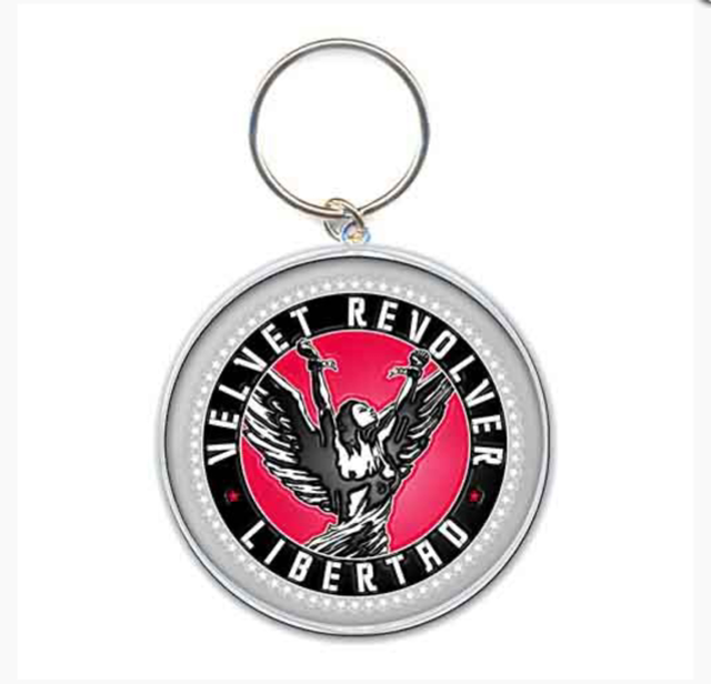 VELVET REVOLVER KEYCHAIN: CIRCLE LOGO