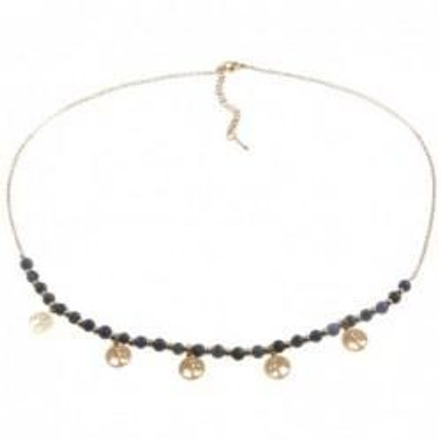 Collana donna con pietre naturali e charms ad albero della vita 