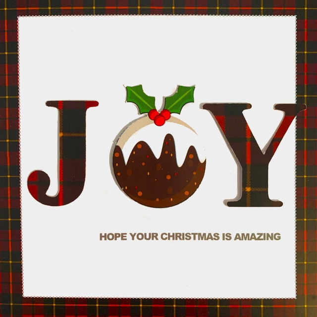 Joy Christmas Pudding