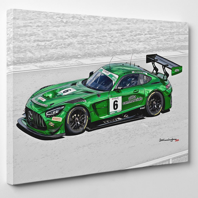 C240603 Mercedes-AMG GT3Evo GTCup 2024 ABBA Commercials #6 Donington Park ICA9610