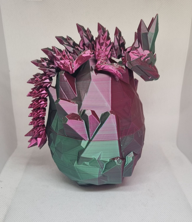 Œuf de dragon cristal