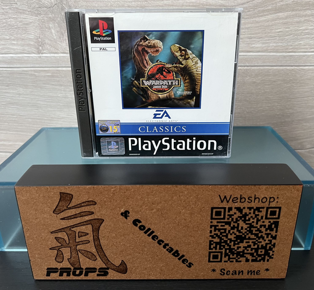 Sony Playstation 1 game : Warpath Jurassic Park * Complete * PS1