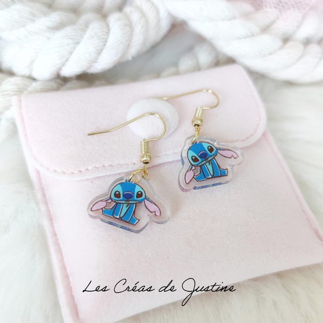 Boucles d&#039;oreilles Stitch 